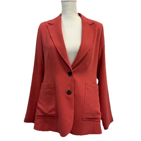 Boden Womens Size 10 Terracotta Fluid Tailored Jacket Blazer - Picture 1 of 8